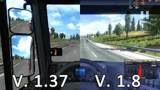 ETS2 (2013 Vs. 2020) DX9 Vs. DX11 (Graphics comparison)