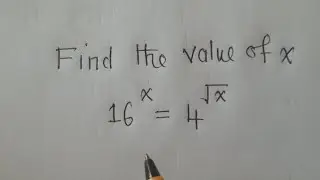 Exponential Equation | Try this 👏
