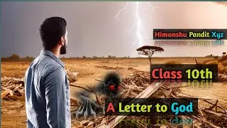 A Letter to God 10th class English animation video  #10th #cbse #hbse