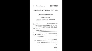 DEC 2021 TEE SOLUTION BCOC 137 CORPORATE ACCOUNTING