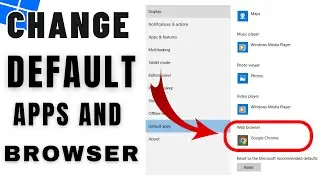 How to Change Default APPS in Windows 10 | How to change Default Browser | Cypher Tech