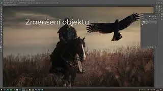 Jak umocnit snímek přidáním opeřenců na oblohu?