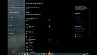 Managing Bluetooth Devices in Windows 10