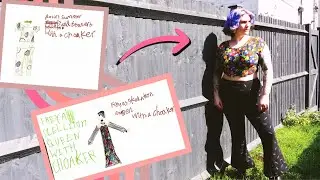 I turned my step kids' drawings into clothes