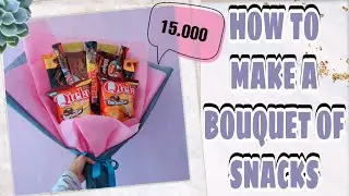 MODAL 15 RIBU🤑 DIY Tutorial Snack Bouquet Wisuda || Ide Bisnis Hadiah Wisuda