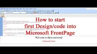 Microsoft FrontPage :: Introduction || Nepali Language
