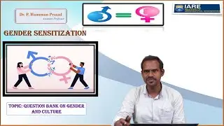 Question Bank On gender and Culture by Dr. P Hanuman Prasad