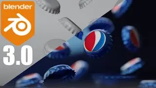 Blender 3.0 Texture Painting - How to make a bottle cap  - Part 2 