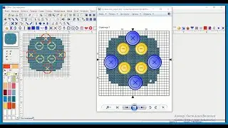 Программа Cross Stitch Professional Platinum — редактор DP Draw, ч.2