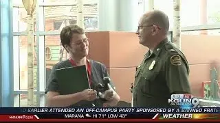 UAMC trauma nurse saves life of BP agent