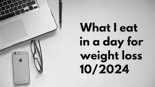 What I eat in a day on MyWW Personal Points.  Weight Watchers  Oct 2024