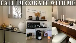 FALL DECORATE WITH ME | FALL KITCHEN AND DINING ROOM DECOR |SHOP WITH ME |FALL DECORATING IDEAS 2024