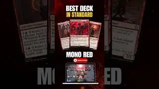 Mono-Red Aggro Deck Tech & Gameplay | Best Budget Aggro Deck in Standard on MTG Arena