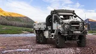 LEGO Technic off-road truck KrAZ 255 v2.0 aka Tayga 6455B [MOC] SnowRunner Ep2