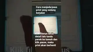 cara menjeda atau pause print yang sedang berjalan di mesin fotocopy canon ir 5000