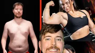 Mr Beast Muscle Growth transformation  - She Will marry FBB Big Biceps female bodybuilder's