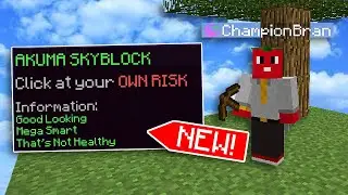 IS THIS THING ON | SkyBlock #1