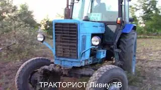 Как ТРАКТОР МТЗ 82 ВЫТАСКИВАЕТ ДЕРЕВЯ ???