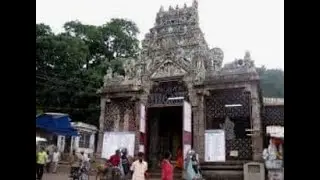 Courtallam temple and surrounding areas
