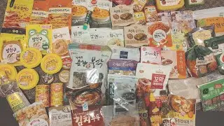 한국에서 꽁꽁 싸매온 식량 🥢