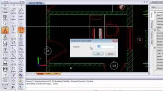 AEC Snap and Offset in Caddie AEC Architecture .dwg software