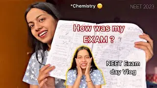 NEET Exam day Vlog 📚 | Paper Analysis | My experience | Gungun | #neet #paperanalysis #examvlog