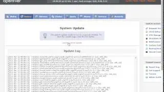 OpenFiler - Installing Updates Part 2