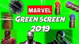 🔴Marvel Green Screen 2019!