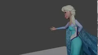 Elsa Animation Test