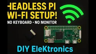 Headless Raspberry Pi Zero Wi-Fi Setup (No Monitor Needed!)