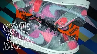 Graffiti Pink Dunk - Quick Striked #nikedunk