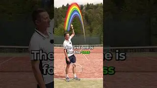 Tennis Kick Serve Tips - The Toss & Trajectory Rainbows