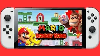 Nintendo Switch Oled'de Nasıl Olmuş? : Mario vs. Donkey Kong