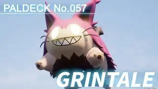 Paldeck | No.057 GRINTALE - Palworld | Gameplay | Pocketpair