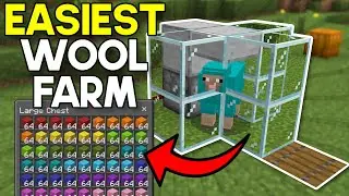 Easiest Wool Farm Minecraft 26.1+ (2026)