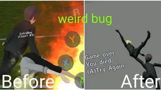 A weird bug | School Girls Simulator