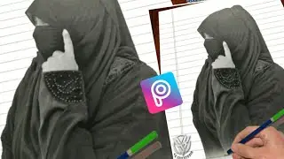 Picsart creative pencil photo editing|Pencil sketch photo editing|Picsart tutorial-SK EDIT STUDIO