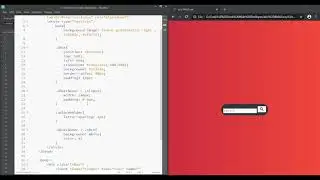 Learn Search Button With Transition Box | Using Simple CSS