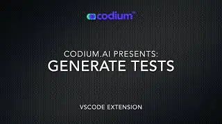 Tutorial - Generate test suite with CodiumAI [VSCode extension v0.5]