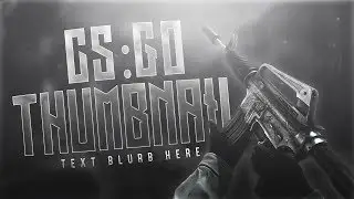 FREE CS:GO Thumbnail Template #1