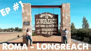 CARAVANNING AROUND OUTBACK AUSTRALIA - Roma to Longreach Ep#1