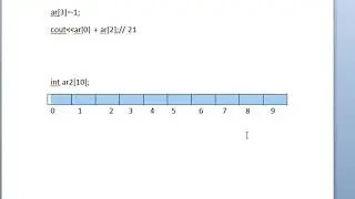 شرح مفهوم ال(arrays) وحل أمثلة متنوعة عليها