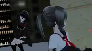 (MMD x Yandere simulator) come little children Nemisis and Ayano