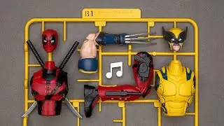 ♪Build: Deadpool & Wolverine｜Satisfying beat building｜Speed build｜Model Kit