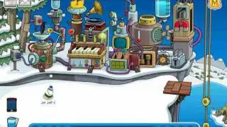 How to get the the brown puffle cave