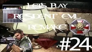 Let's Play Resident Evil Remake | Chris Redfield #24 Red Gemstone, Metal Object & Battery