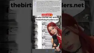 NÃO ENTRE NESSE SITE #medo #sobrenatural #longlegs