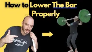 How to Lower the Bar Between Reps in The Snatch and Clean