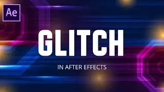 How To  Make GLITCH TEXT or LOGO effect in After Effects  | Zimi Studio
