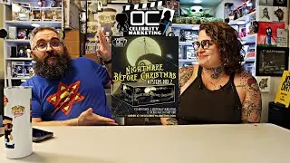 OC Celebrity Marketing Nightmare Before Christmas Autograph Mystery Box 2 Reveal!